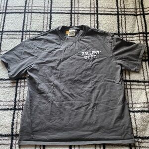 Gallery Dept Gray Short-Sleeve Logo Tee